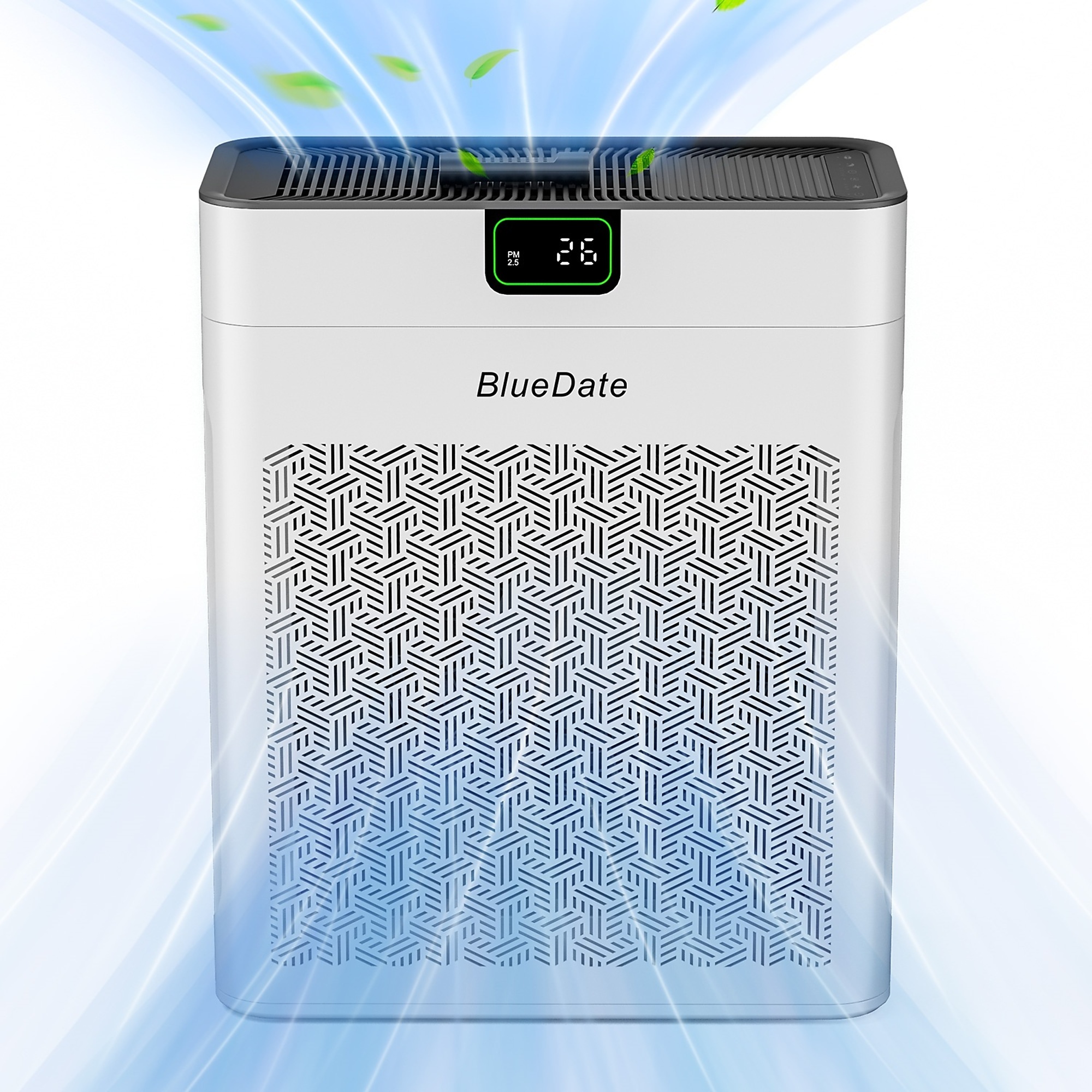 EdenDirect H13 HEPA Personal Air Purifier — 1100 Sq. Ft., PM2.5 Sensor, Sleep Mode, Model# NTEAR859X